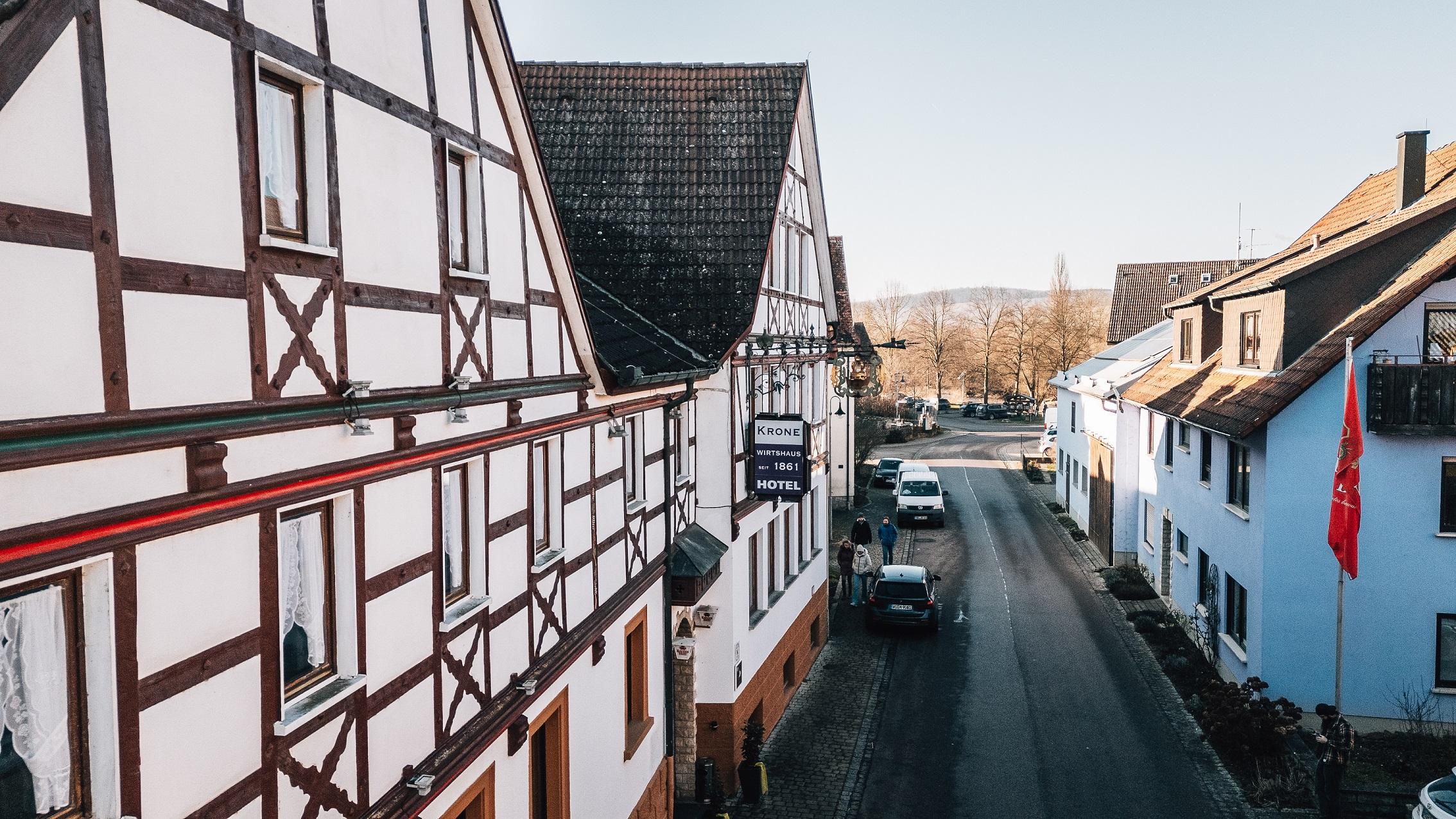 Hotel Krone Tauberrettersheim Eksteriør billede