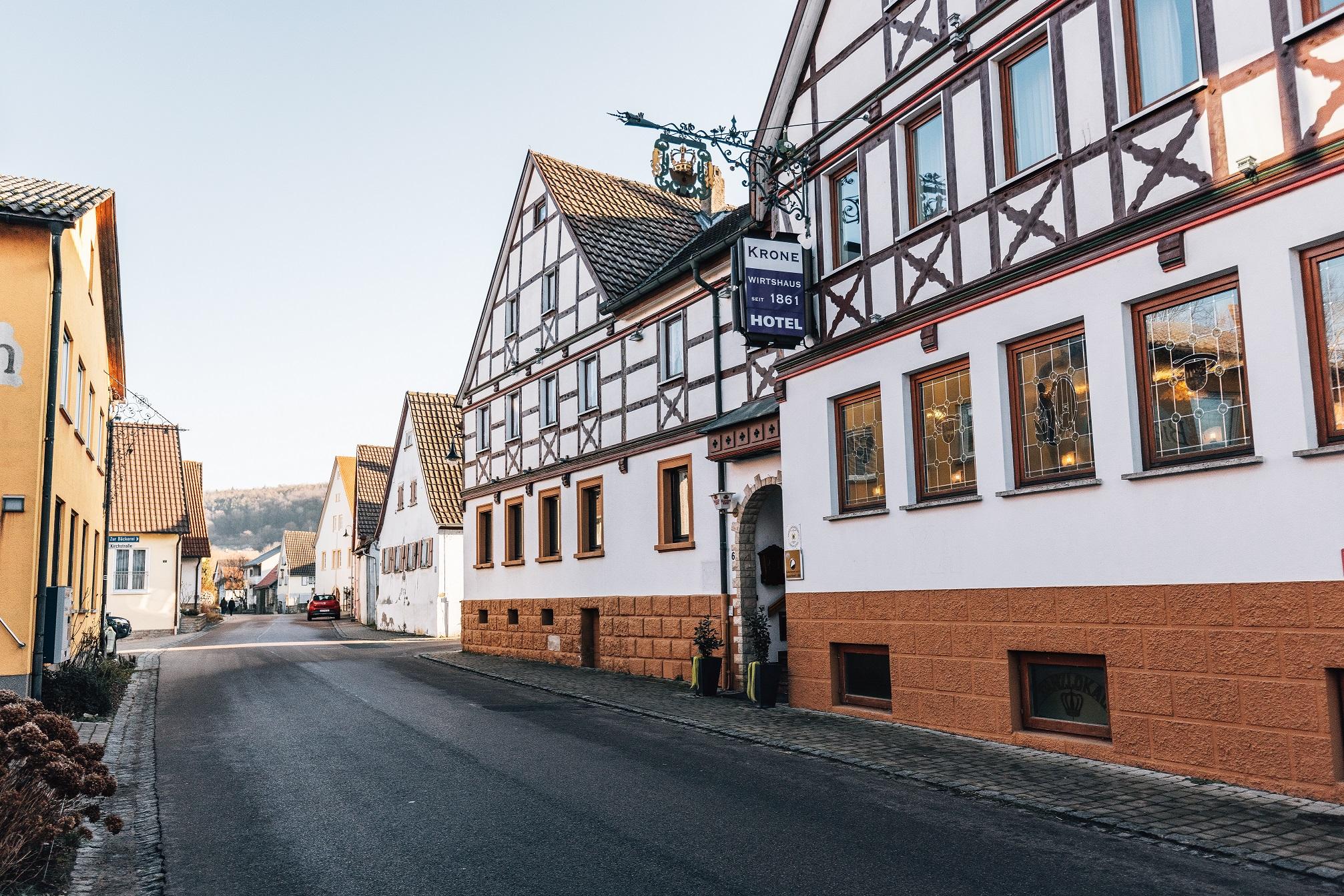Hotel Krone Tauberrettersheim Eksteriør billede